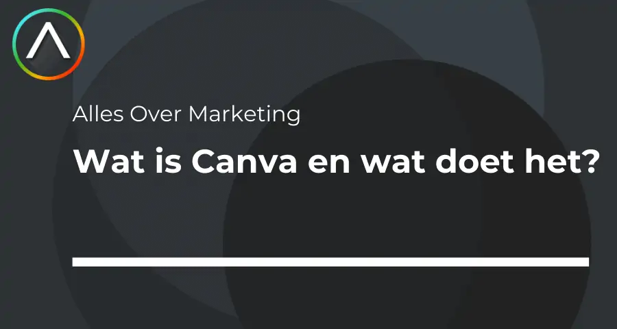 Wat is Canva en wat doet het